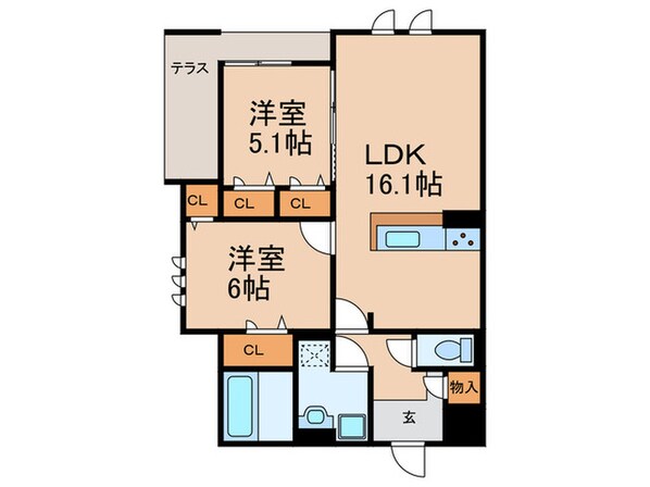 Arcobalenoの物件間取画像